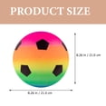thumbnail image 2 of QUMIIRITY Bouncing Balls for Toddlers 3Pcs Playground Sports Balls Color PVC 8.25In, 2 of 8