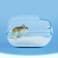 thumbnail image 3 of Hamster Bathroom/Toilet Combo - Large, Easy-Drain Design, Durable and Splash-Proof for Small Pets Including Rabbits and Chinchillas, 3 of 8