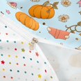 thumbnail image 4 of Homewish Halloween Spooky Animal Bedding, Bow Pumpkin Star Duvet Cover Full, Blue, Polka Dots Reversible 3 Pieces, 1 Duvet Cover and 2 Pillowcases, 4 of 6
