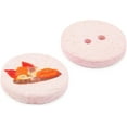 thumbnail image 6 of Dritz Recycled Cotton Fox Button, 15mm, Light Pink, 3 Pack (9 Count), 6 of 7