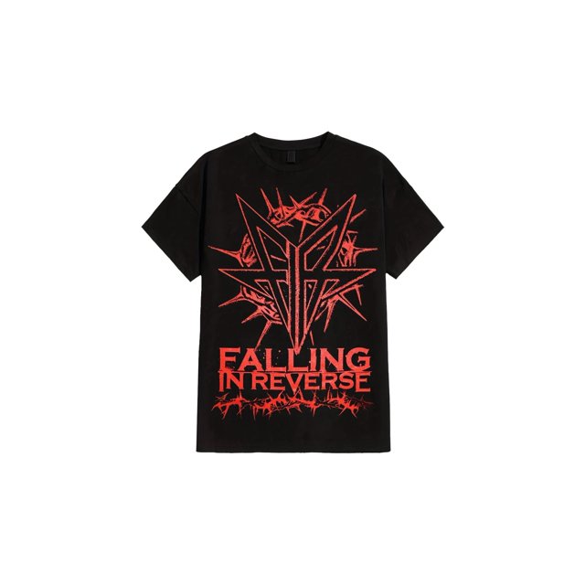 Falling In Reverse - ThronsAesthetic Creepy Dark Wind Street elements Comfortable Cotton Tee