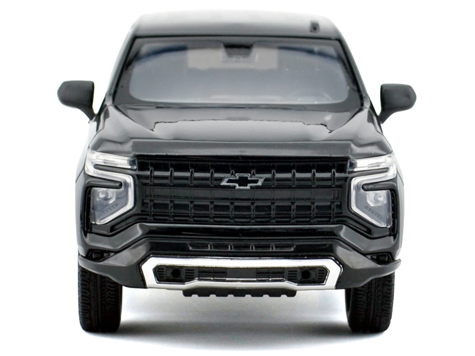2025 Chevrolet Tahoe PPV Black & White "Custom Builder's Kit" 1/24 Diecast Model Car by Motormax