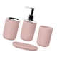 thumbnail image 1 of Accesorios de baño Decoración de baño Portacepillos para encimera de tocador rosa, 1 of 9