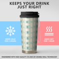thumbnail image 7 of Modern 18oz Double Drinking Coffee Mug – Vacuum Insulated Stainless Steel Travel Cup with Leakproof Lid, 316 Steel Thermos Tumbler for Hot & Cold Beverages, 7 of 7