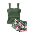 thumbnail image 4 of Teen Girls Swimsuit Swimsuit With Shorts Bathing Suit 2 Piece Teen Girl Bikini Size 13-14 Years Girls Swimsuit, 4 of 4