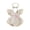 Apricot, variant on Cjfdfy Newborn Baby Girl Half Birthday Outfit 1/2 Goose Birthday Romper Lace Ruffle Flying Sleeveless Jumpsuit With Headband Infant Cute Half Way To One Birthday Outfit