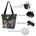 thumbnail image 6 of Hirioo North American Bald Eagle1 for Women's Casual Shoulder Tote Bag Handbag For Women Work College Travel Business Shopping, 6 of 8