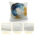 thumbnail image 4 of Orinice Brush Strokes Graphic Decorative Throw Pillow Cover for Home Couch Living Room Bed Sofa 20x20in, 4 of 5
