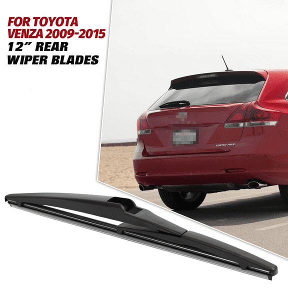 12" Rear Windshield Wiper Blades Replacement for TOYOTA VENZA 2009 - 2015