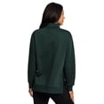 thumbnail image 2 of RBX Active Women's 1/4 Zip Mock Neck Fleece Tunic Sweatshirt, 2 of 5
