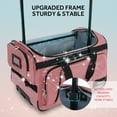 thumbnail image 4 of Fegat Dance Bag with Garment Rack-23"Glittering Rolling Competition Dance Travel Duffel Bag Lightweight Dance Bags for Cheerleader Dancers Athletes, 4 of 12