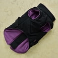 thumbnail image 5 of Aosijia Dog Coat with Harness Winter Dog Fleece Jacket Zipper Puppy Small Dog Clothes for Smal Medium Large Dogs Black XXL, 5 of 9