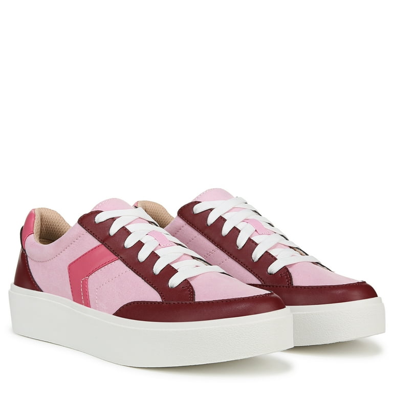 Dr. Scholl's Madison Lace Women's Fashion Sneakers Redpink Size