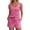 Z-Red235, variant on JIAYUE Women's Two Piece Set Casual Scoop Neck Sleeveless Tank Top And Shorts With Pocket Drawstring Solid Color Comfortable Summer Outfit Sets