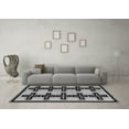 thumbnail image 3 of Ahgly Company Indoor Rectangle Abstract Gray Modern Area Rugs, 7' x 9', 3 of 4