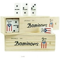 Puerto Rico Dominoes Juego de domin con Bandera de Puerto Rico, Domin Boricua