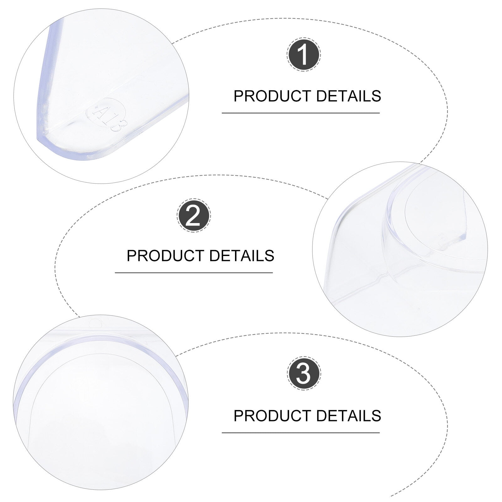 YOSADIER Transparent Rainproof Doorbell Cover Plastic Protector for Home Access Devices