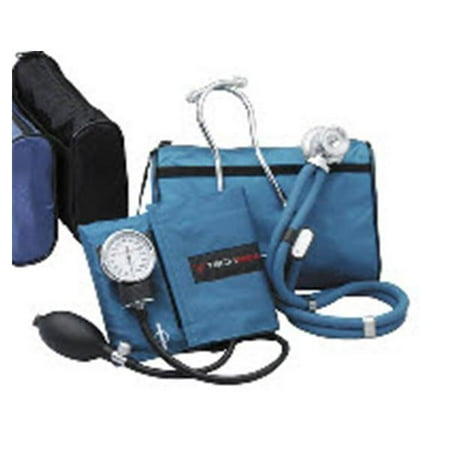 WP000-2080 2080 2080 Sphyg Kit Aneroid Combo Std Adult Ltx 1Pc Cuff 2Tb Pckt Black Ea From Tech-Med Services,
