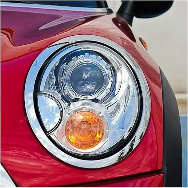 Compatible For BMW MINI R55 R56 2007 2009 2010 2011 2012 2013 Headlamp Transparent Lampshade Shell Masks Headlight Cover Lens(Higt Right)