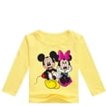 thumbnail image 1 of Camisetas de primavera para bebés, camisetas de manga larga con estampado de Mickey y Minnie de dibujos animados para niños y niñas, ropa para niños y niñas, camiseta, sudadera Autumn7T Gao Jinjia LED, 1 of 2