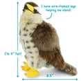 thumbnail image 4 of Percival the Peregrine Falcon | 9 Inch Hawk Stuffed Animal Plush Bird | By TigerHart Toys, 4 of 7