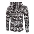 thumbnail image 4 of Awdenio Men's Christmas Sweatshirts 3D Printing Pullover Long Sleeve Pullover Drawstring Athletic Sweatshirt Gym Hooded Tops, 4 of 4