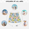 thumbnail image 6 of FORMRS Boys Swim Trunks Quick Dry Mesh Liner Boardshorts Sizes XS-XL, Blue Floral Wave, 6 of 7