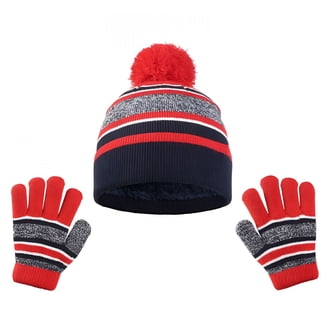 Rirool Winter 3 in 1 Scarf Hat Glove Set for Men Women  display picture 1