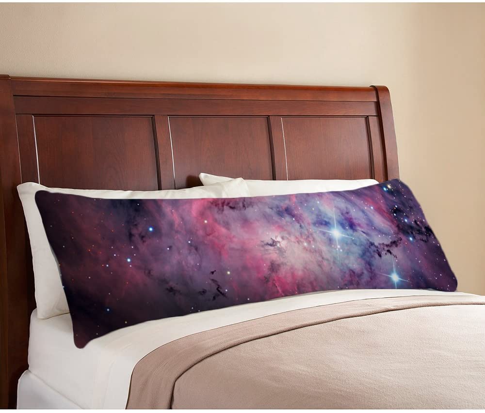 Wendana Space Nebula Universe Pattern Decorative Body Pillow Case Cover