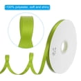 thumbnail image 3 of Uxcell 3/8" W x 100 Yards Polyester Satin Ribbon, Perfect for Craft Wedding Decor Party Hair Bow, Olive Green, 3 of 6