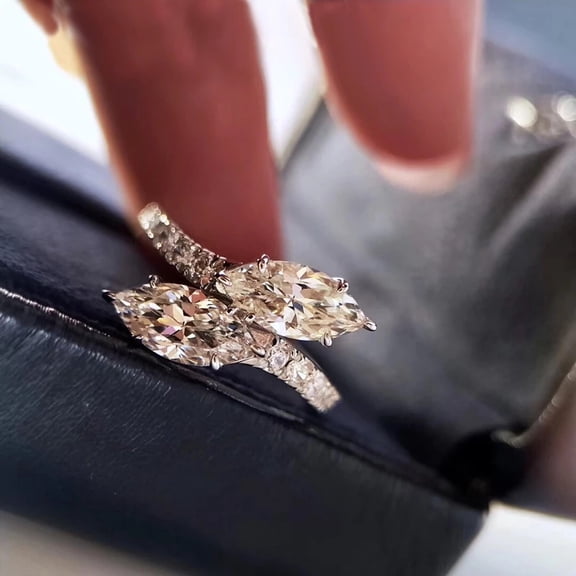 Women's Vintage 925 Sterling Silver Multicolor Zircon Ring Gemstone Ring Gift Jewelry