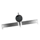 thumbnail image 2 of Guitar Neck Curvature Measurement Dial Indicator Guitar Fingerboard Measuring Flat Ruler Reset Calibration Instrument, 2 of 5