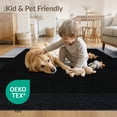 thumbnail image 4 of ODIKA 8'x10' Washable Area Rug Non-Shedding, Easy Care, Alfombras Minimalist Para Solid Subtle Interlocking Habitacion for King Size Bedroom Under Bed, Master Suite, 4 of 7