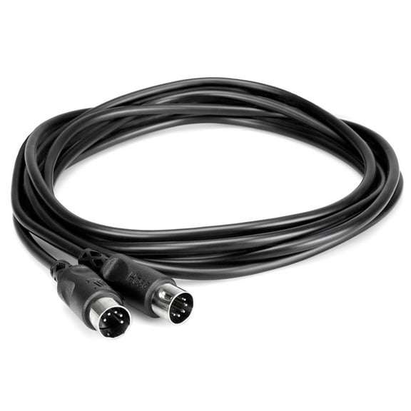 Hosa MID-315BK MIDI Cable 5 ft.