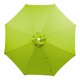 thumbnail image 4 of Accesorios de repuesto para toldo de sombrilla de patio, 6 varillas, parte superior de sombrilla colgante desplazada Verde 200cm, 4 of 9