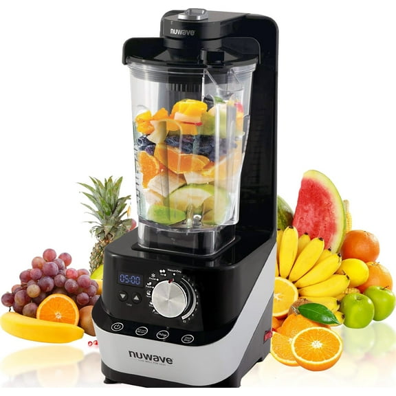 Nuwave 64oz Professional Moxie Vacuum Blender - Professional Grade, Self-Cleaning, BPA-Free