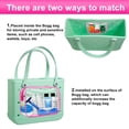 thumbnail image 3 of Bolsa de playa Everfunny Clear Bogg con accesorios, paquete de 3, 3 of 6