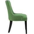 thumbnail image 3 of Modway Marquis Dining Chair Fabric Set of 4 - Green EEI-3497-GRN, 3 of 4