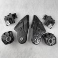 thumbnail image 5 of Para C Classe 204 2008-2014 Kit de reparación de faros 2048201114 2048201214 Piezas de reparación de faros con garra negra, negra, 5 of 5
