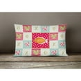thumbnail image 3 of Carolines Treasures CK5488PW1216 Kissing Gourami Love Canvas Fabric Decorative Pillow, Red, 12H x16W, multicolor, 3 of 3