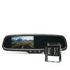 Rear View Safety RVS-770718 Black Rear View Camera System (One (1) Camera Setup with Mirror Display)