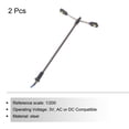 thumbnail image 3 of Model Railway Lamppost Street Lights White 1/200 Scale 5.5cm 2.17inch 3V 2Pack, 3 of 6