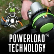 EGO ST1523S 56V Brushless Lithium-Ion 15 in. Cordless POWERLOAD String Trimmer with Carbon Fiber Shaft Kit (4 Ah)
