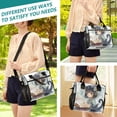thumbnail image 5 of Small Cooler Bag Lunch Bag Portable Meal Bag Work Meal Bag Outdoor Meal Bag Travel Meal Bag Picnic Meal Bag Going Out Meal Bag Reading Cat, 5 of 6