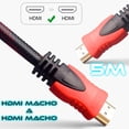 thumbnail image 2 of Cable HDMI 5 Metros Full HD Store Line, 2 of 5
