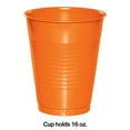 thumbnail image 2 of Sunkissed Orange 16 oz Plastic Cups 60 Count for 60 Guests, 2 of 2