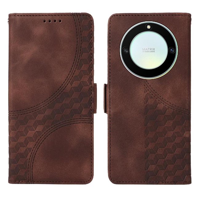 Funda GANGXUN para Honor X40 5G con diseño acolchado elegante, cuero PU, protección total y ajuste preciso