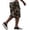 #01Coffee, variant on Camo Cargo Shorts for Men Summer Workout Hiking Shorts with Pockets Knee Length Casual Loose Bermuda Athletic Short