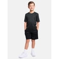 thumbnail image 3 of Athletic Works Boy's Short Sleeve Core Active T-Shirt 2-Pack, Sizes 4-18 & Husky, 3 of 14