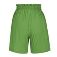 thumbnail image 5 of FAIWAD Women's Casual Shorts Drawstring Elastic Waist Shorts Summer Beach Shorts with Pockets, 5 of 9